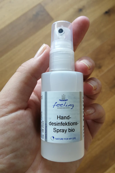 Hand-Desinfektionsspray bio - feeling - Zauber der Düfte