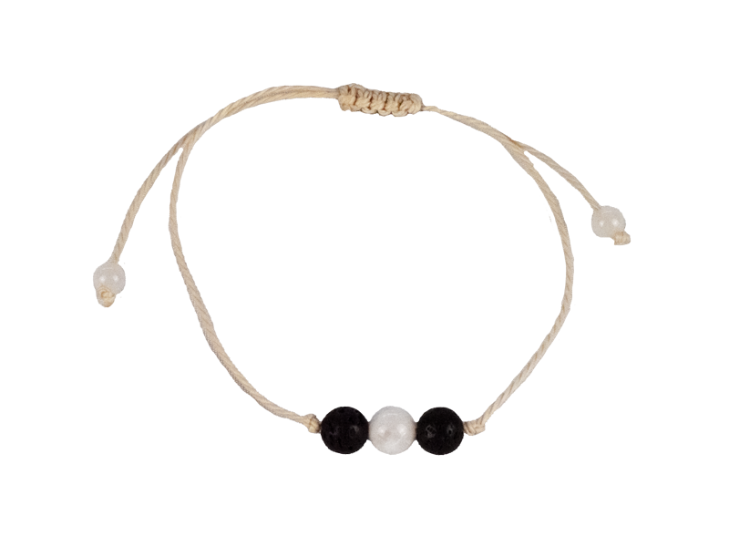 Aroma-Armband Mondstein
