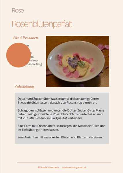Die süße Aromaküche, Booklet PDF