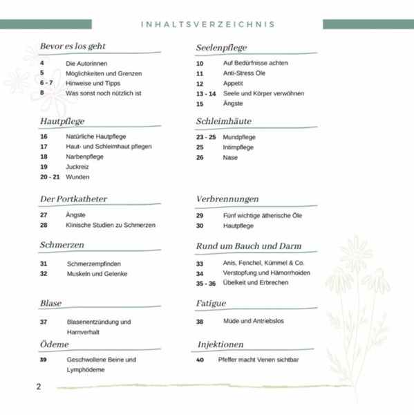 Aromatherapie für onkologische Patienten