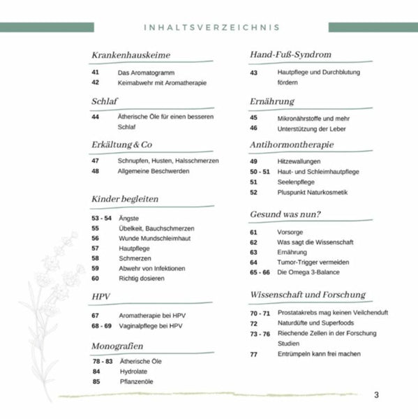 Aromatherapie für onkologische Patienten