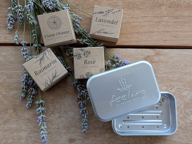 Seifenbox für festes Shampoo
