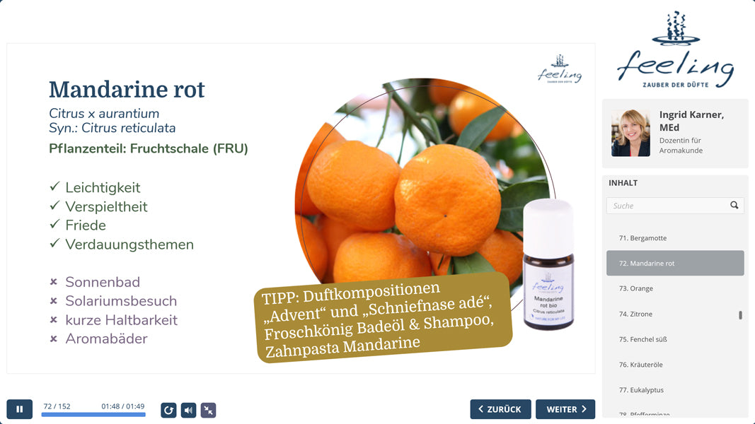 AromaBasics E-Learning Refresher