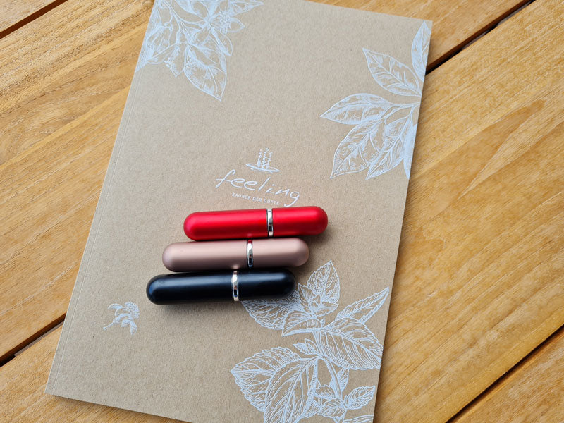 Inhalierstifte Glas/Alu wiederbefüllbar