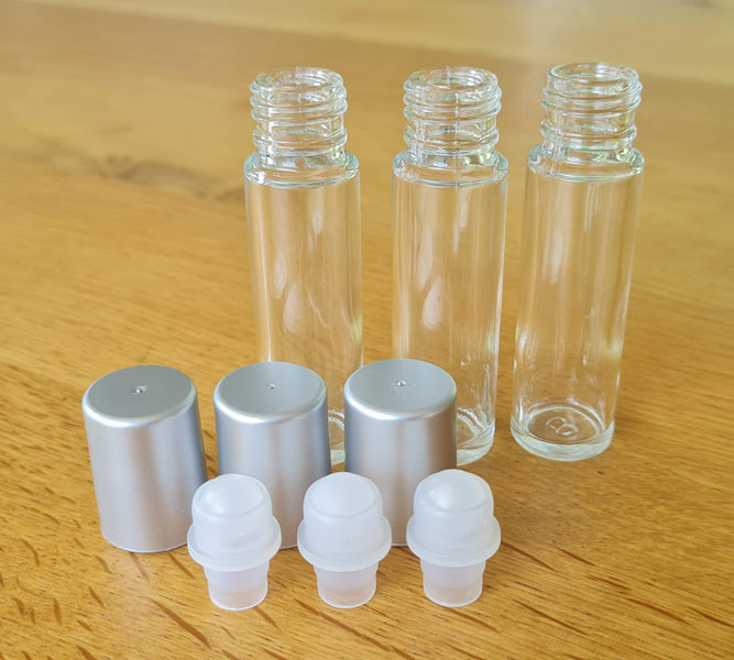 Weißglas - Roll on Flasche 10 ml
