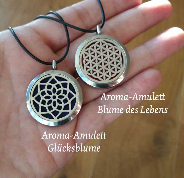 Aroma-Amulett, Schmuck für ätherische Öle - feeling - Zauber der Düfte