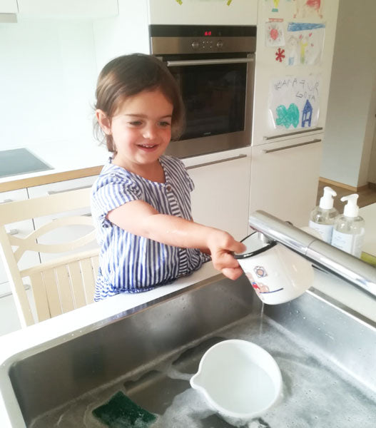 Geschirrspülmittel für schonende Handwäsche