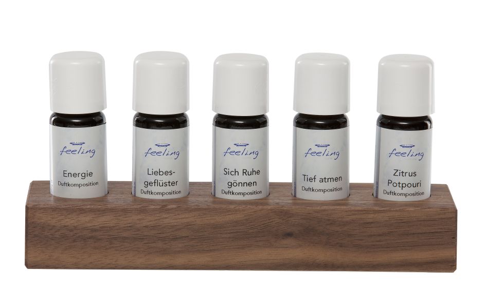 Holzaufsteller Nuss geölt