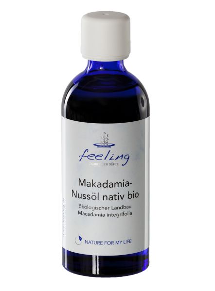 Macadamia-Nussöl nativ bio Macadamia integrifolia